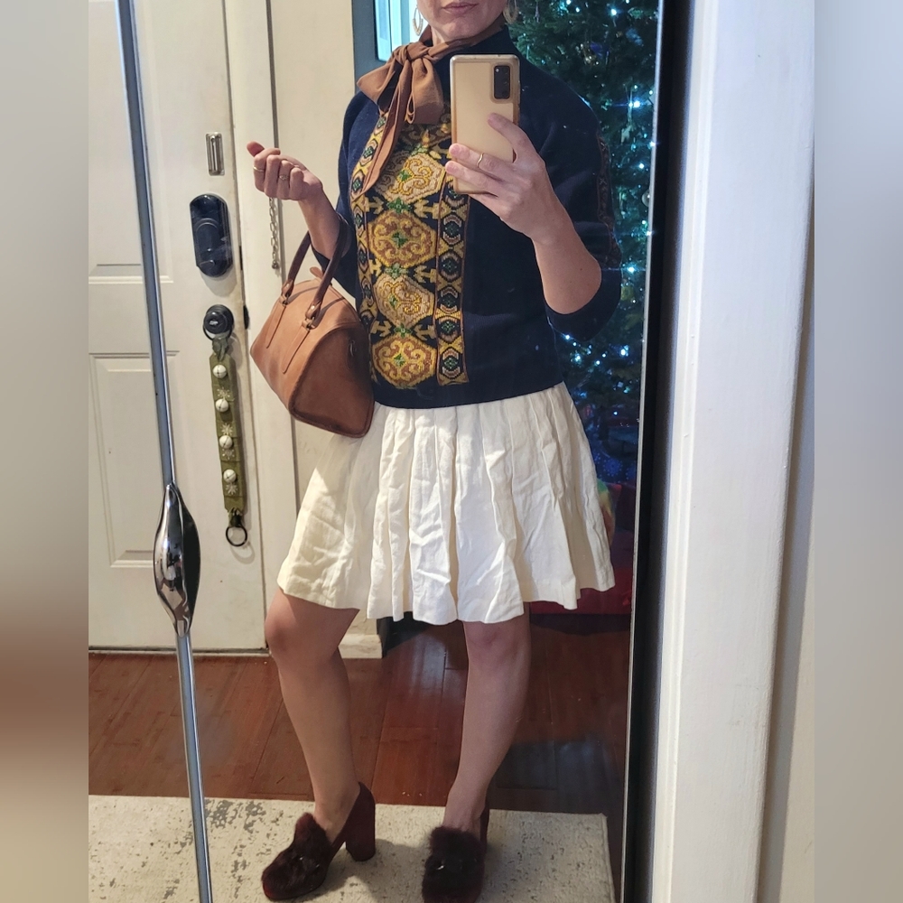 Vintage Ann Taylor pleated skirt